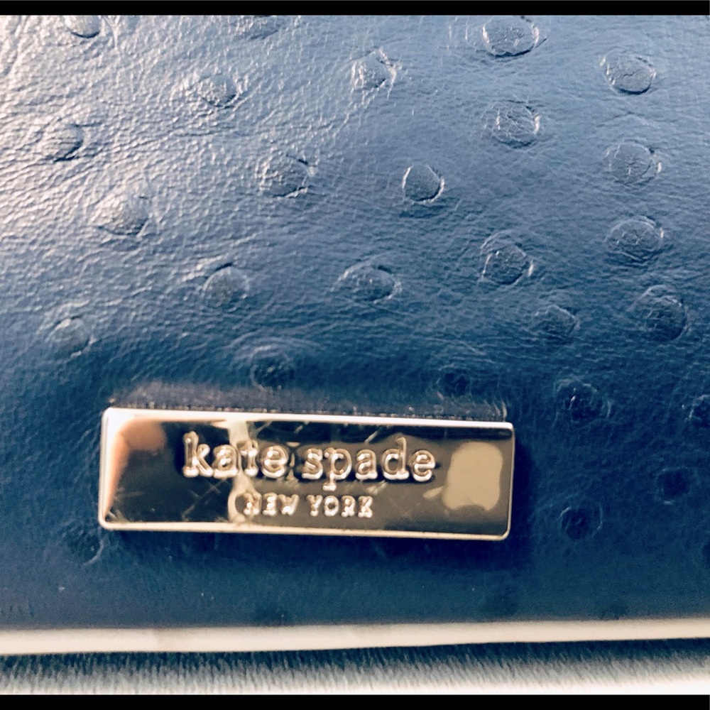 Authentic RARE Kate Spade Blue Bag - Like New - Picture 3 of 11